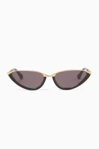 Cat-eye Sunglasses in Acetate
