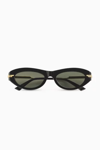 Cat-eye Sunglasses in Acetate