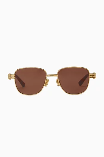 Square Sunglasses in Metal
