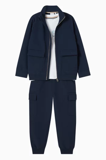 كارديغان بسحّاب وشعار الماركة