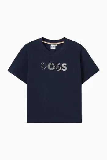 Logo T-shirt in Cotton