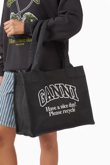 Large Easy Shopper Bag in Canvas