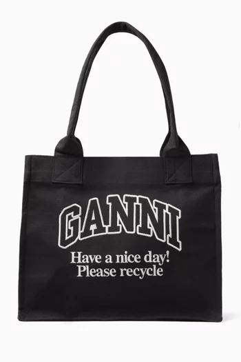 Large Easy Shopper Bag in Canvas