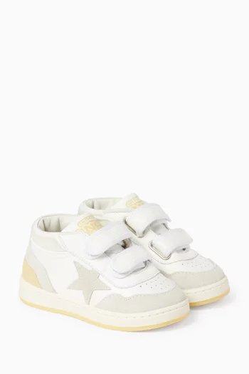 June Sneakers in Leather & Suede