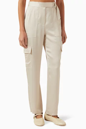 Carolina Utility Pants in Satin
