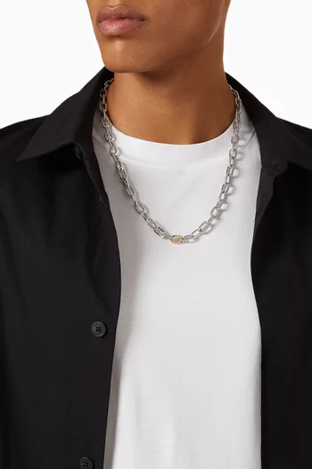 DY Madison® Chain Necklace in 18kt Gold & Silver