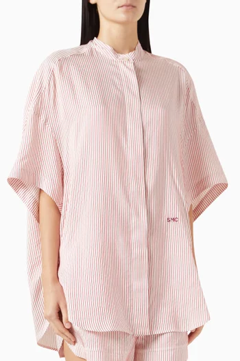 Striped Shirt in Silk