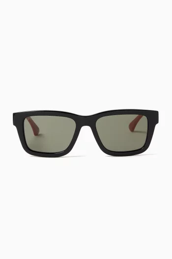 Square Sunglasses in Acetate