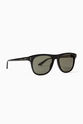 Square Sunglasses in Acetate