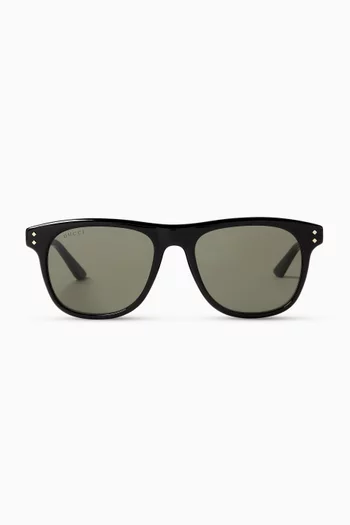 Square Sunglasses in Acetate