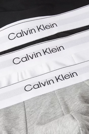 Icon Mid-rise Briefs in Stretch-cotton, Set of 3