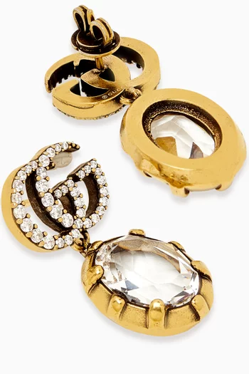 GG Marmont Crystal Earrings