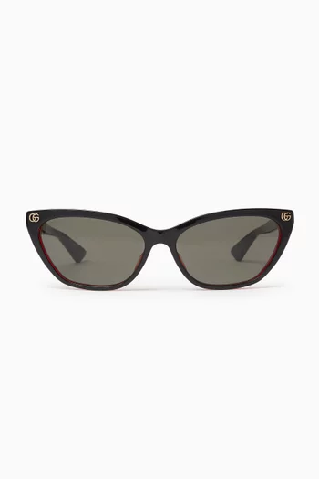 Cat-eye Sunglasses in Acetate