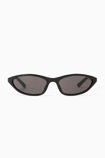 Oval Sunglasses in Acetate