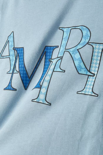 Printed Logo T-shirt in Cotton