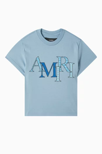 Printed Logo T-shirt in Cotton