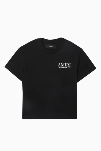 Bone Graphic T-shirt in Cotton
