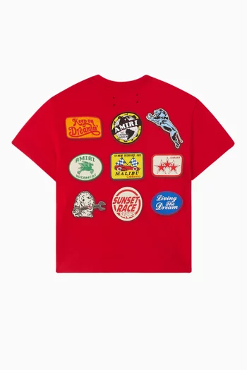 Station Patch T-shirt in Cotton