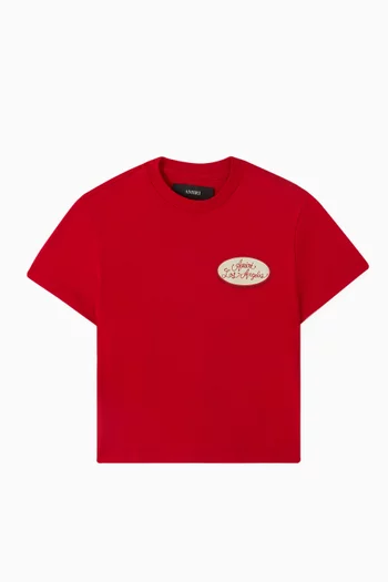 Station Patch T-shirt in Cotton