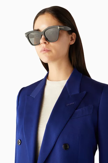 نظارة شمسية إلفيرا بإطار أسيتات