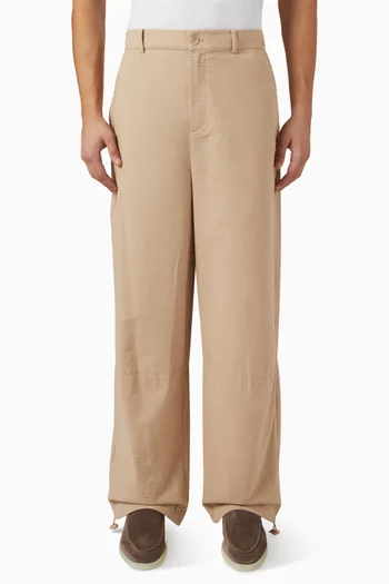 Owen Parachute Pants in Seersucker