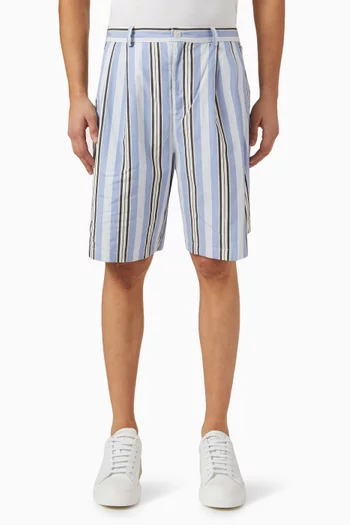 Hugh Shorts in Cotton Poplin