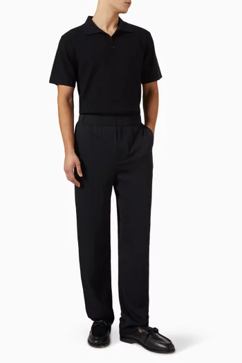 Calum Polo T-shirt in Cotton-silk
