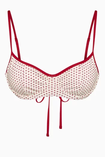 x BELLA HADID Cola Bikini Top