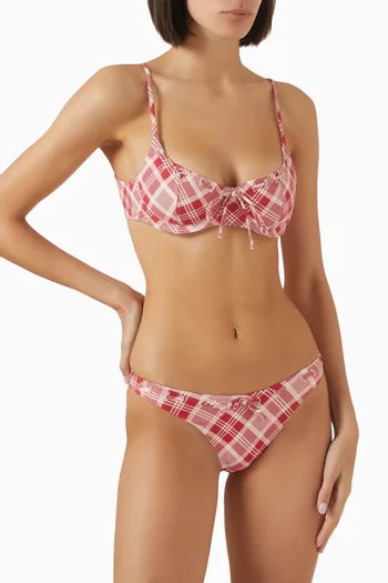 x Bella Hadid Cola Underwire Bikini Top