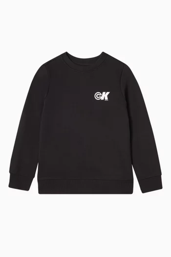 Logo Sweatshirt in Cotton