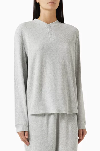 Waffle Henley T-shirt