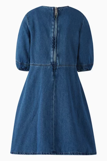 A-line Dress in Denim