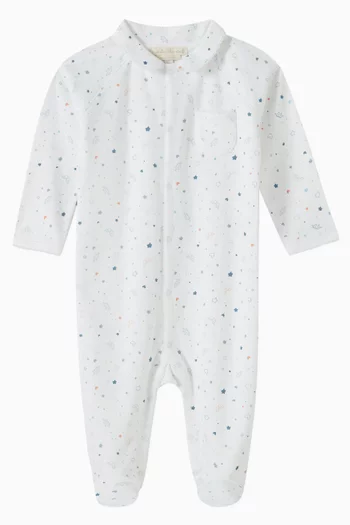 Printed Pyjama in Organic Cotton
