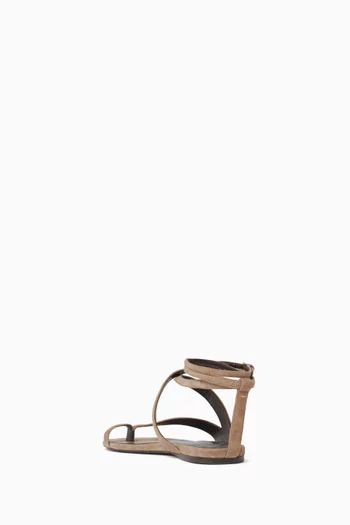 Aimee Sandals in Suede