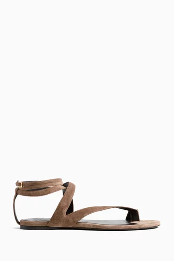 Aimee Sandals in Suede