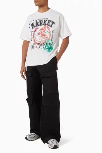 Designed Athletics T-shirt in Cotton