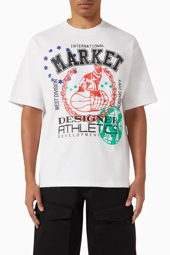 Designed Athletics T-shirt in Cotton