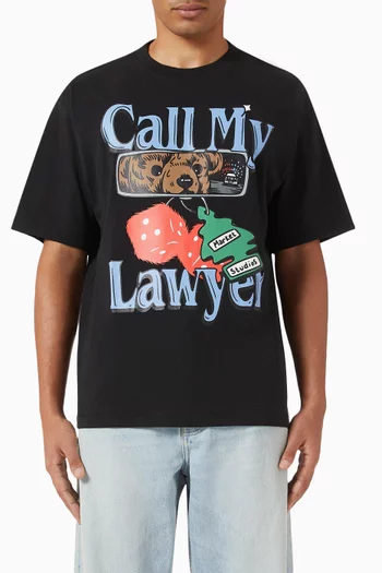 Call My Lawyer Chase T-shirt in Cotton