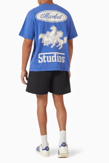 Stallion T-shirt in Cotton