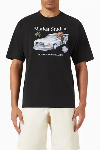 Des Bear T-shirt in Cotton