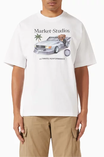 Des Bear T-shirt in Cotton
