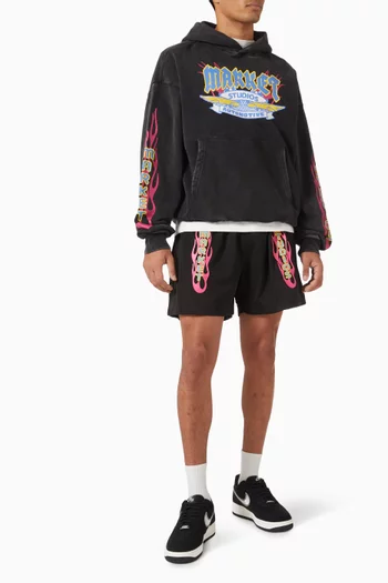 V12 Shorts in Mesh
