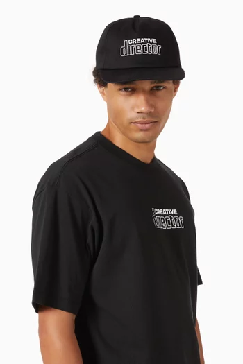 Creative Director Trucker Cap in Canvas