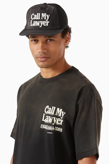Call My Lawyer Trucker Cap in Denim & Mesh