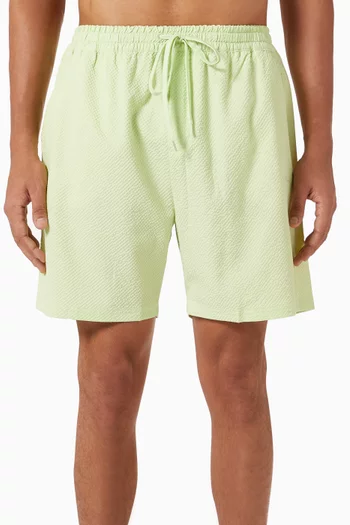 Stan Swim Shorts in Seersucker