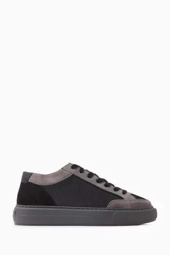 Luxor Sneakers in Leather & Suede