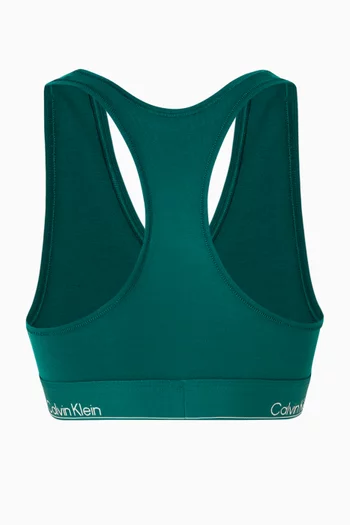 Icon Logo Bralette in Cotton-modal