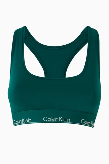 Icon Logo Bralette in Cotton-modal
