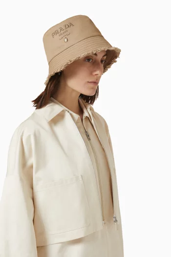 Bucket Hat in Cotton Drill