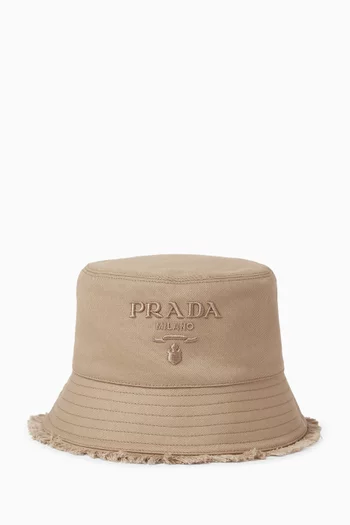 Bucket Hat in Cotton Drill